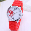 2016 Itens promocionais populares Lote de cores Cute Silicon Rubber Watch Mulheres